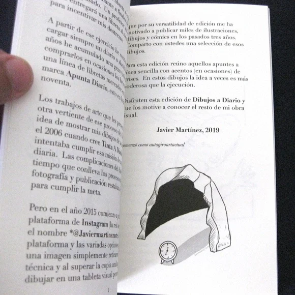 Daily Drawings Book, The Art of Javier Martínez, páginas interiores